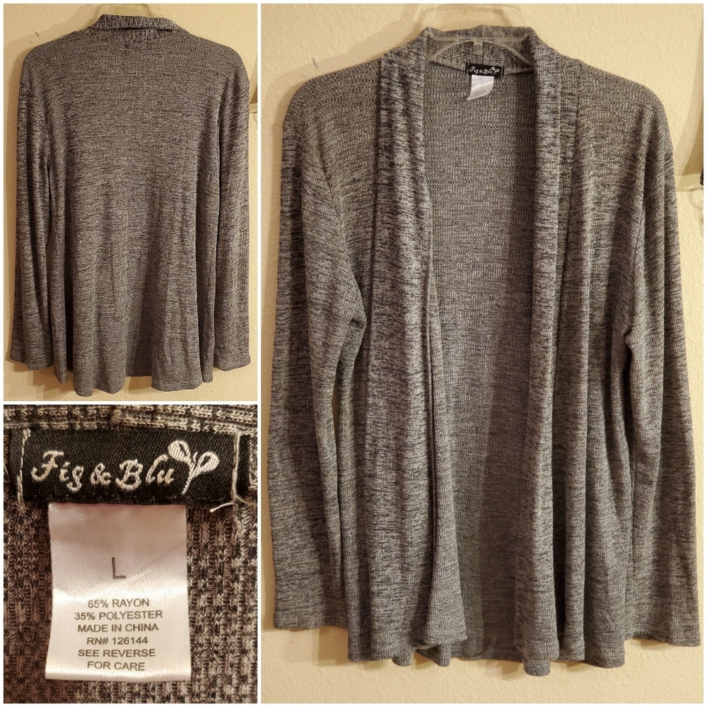 Women's Fig & Blu Cardigan